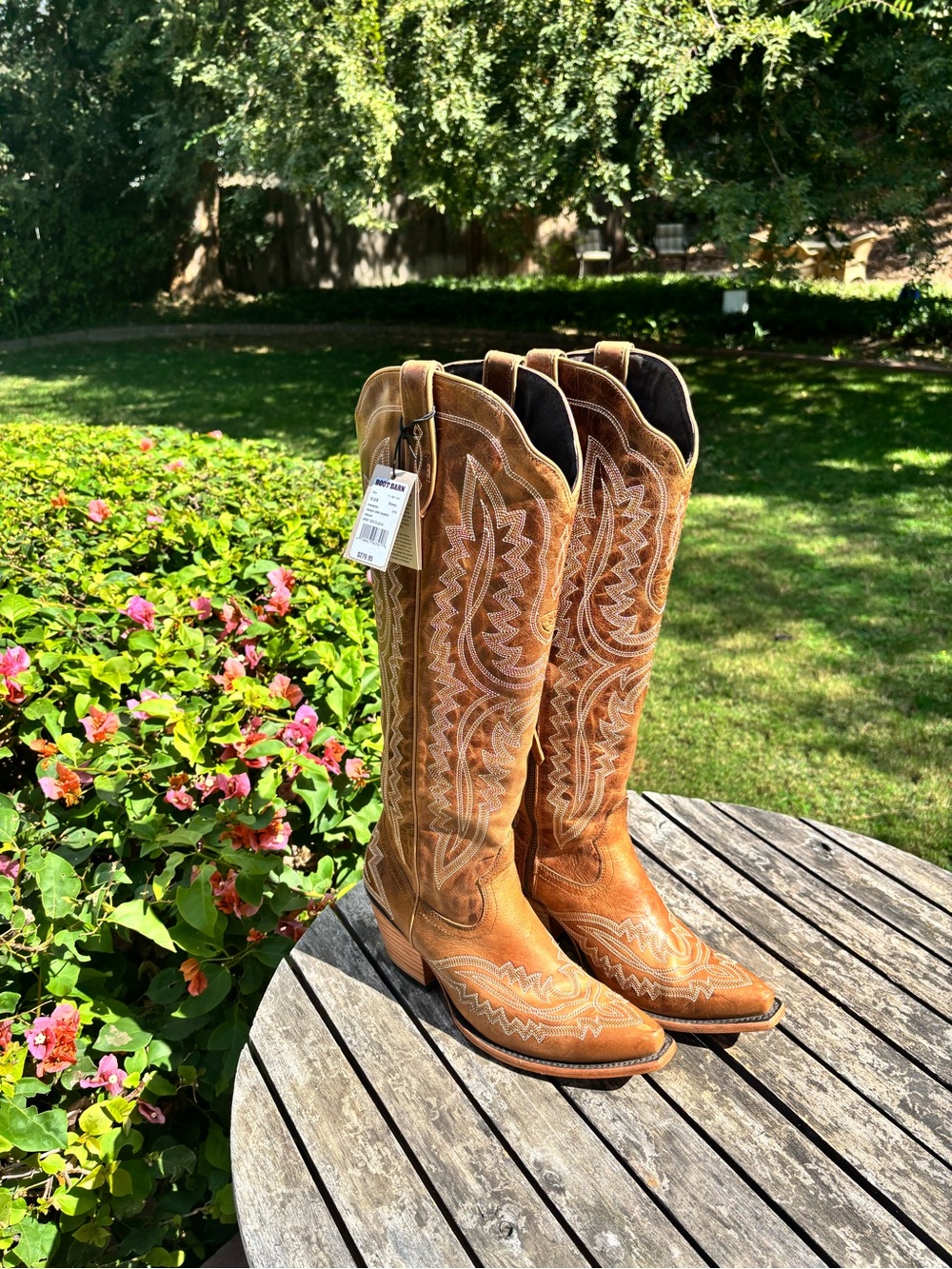 Ariat Casanova Leather Western Cowboy Boots
